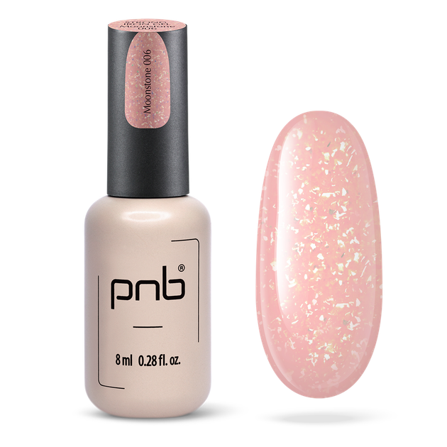 Моделюючий гель для нігтів PNB Strong Iron Gel Moonstone 8 мл - Фото 1 Моделюючий гель для нігтів PNB Strong Iron Gel Moonstone 8 мл - изображение 1