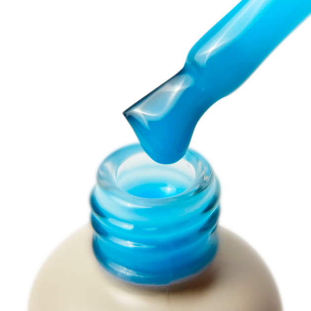 Моделюючий гель для нігтів PNB Strong Iron Gel Neon Blue 8 мл - Фото 2 Моделюючий гель для нігтів PNB Strong Iron Gel Neon Blue 8 мл - зображення 2