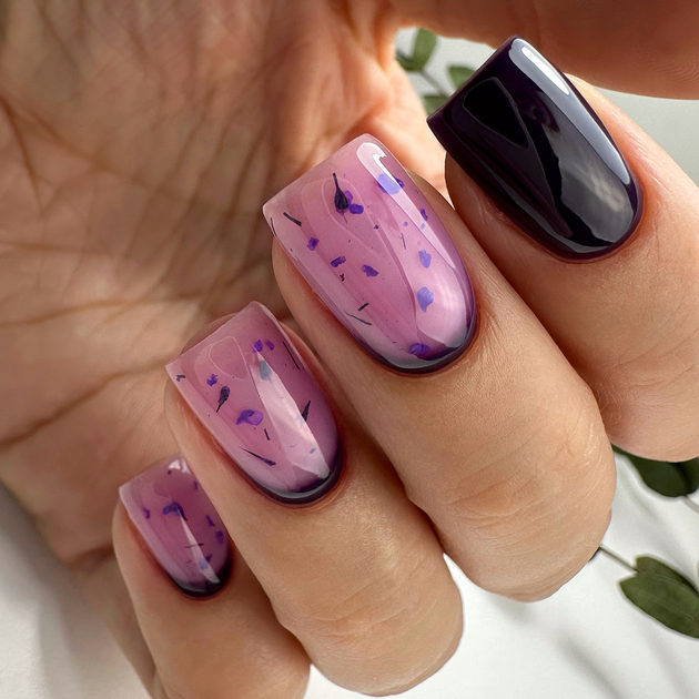 Моделюючий гель для нігтів PNB UV/LED Flower Gel Pink Blossom 5 мл - Фото 3 Моделюючий гель для нігтів PNB UV/LED Flower Gel Pink Blossom 5 мл - изображение 3