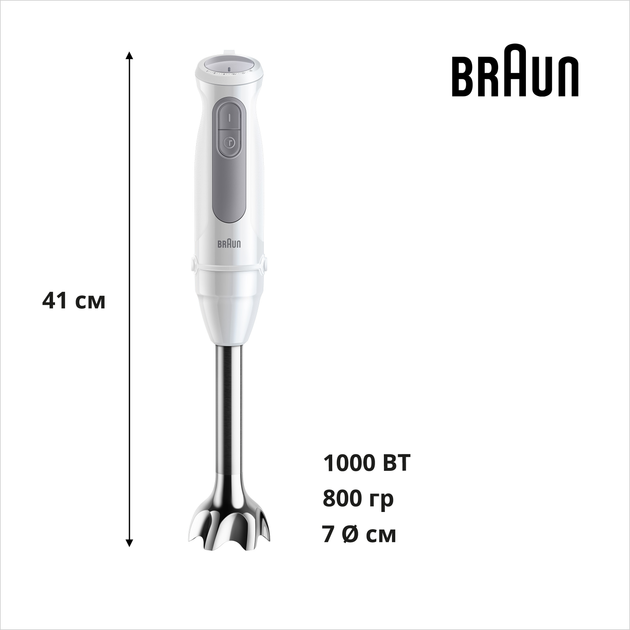 Блендер BRAUN MultiQuick 5 MQ50236M - зображення 7