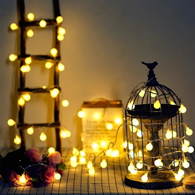 Светодиодная гирлянда Crown 80 LED 10 м на USB Теплый Белый (WLS-QX-DC2148W10) - Фото 2 Светодиодная гирлянда Crown 80 LED 10 м на USB Теплый Белый (WLS-QX-DC2148W10) - изображение 2