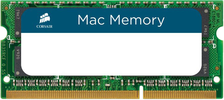 Pamięć Corsair SO-DIMM DDR3-1066 8192MB PC3-8500 (Kit of 2x4096) Mac Memory (CMSA8GX3M2A1066C7) - obraz 2