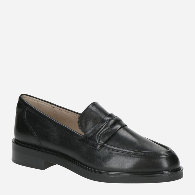 Loafersy damskie skórzane Caprice 9-9-24300-43-022 37.5 Czarne (4064215927893) - obraz 2