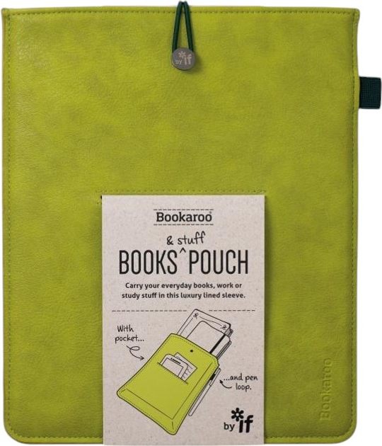 Чохол для електронної книги Bookaroo Book and Stuff Pouch A6 Зелений (5035393433024) - зображення 1