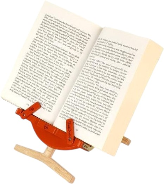 Підставка Thinking Gifts Egg Book Chair Червона (5060213012394) - зображення 3