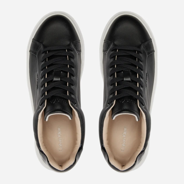Жіночі кеди низькі Calvin Klein HW0HW021190GM 36 Чорні (8720639033225) - зображення 4