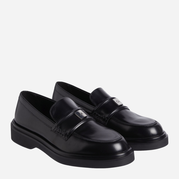 Loafersy damskie skórzane Calvin Klein HW0HW02182BEH 40 Czarne (8720639593248) - obraz 2