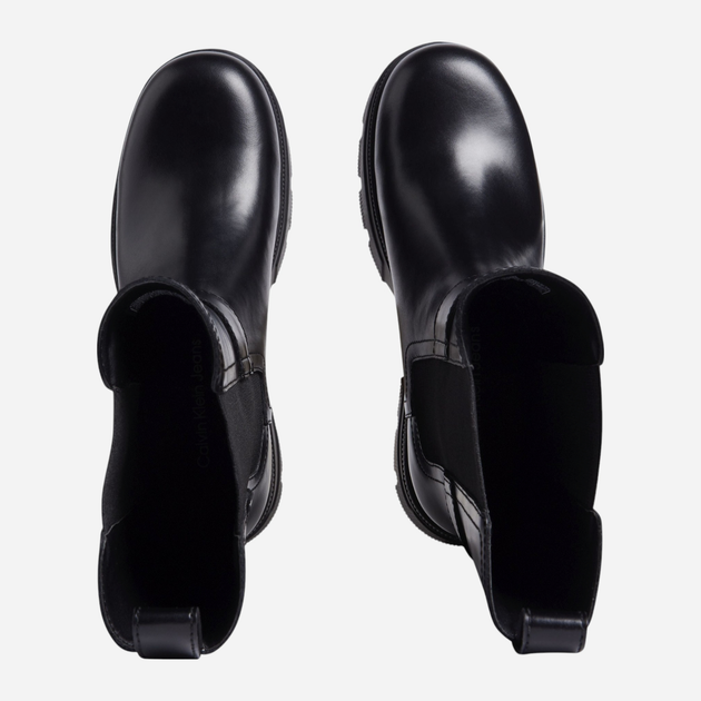 Жіночі челсі високі Calvin Klein Jeans YW0YW014950GT 37 Чорні (8720109967524) - зображення 4
