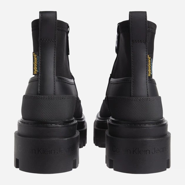Жіночі гумові чоботи низькі Calvin Klein Jeans YW0YW015600GJ 38 Чорні (8720639478880) - зображення 3