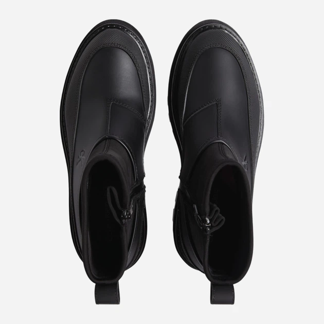 Жіночі гумові чоботи низькі Calvin Klein Jeans YW0YW015600GJ 40 Чорні (8720639479436) - зображення 4