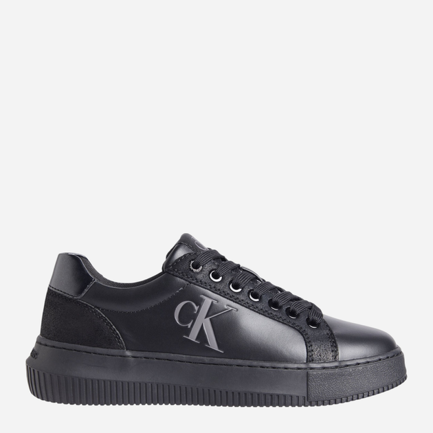 Жіночі снікери Calvin Klein Jeans YW0YW016140GJ 39 Чорні (8720639483181) - зображення 1