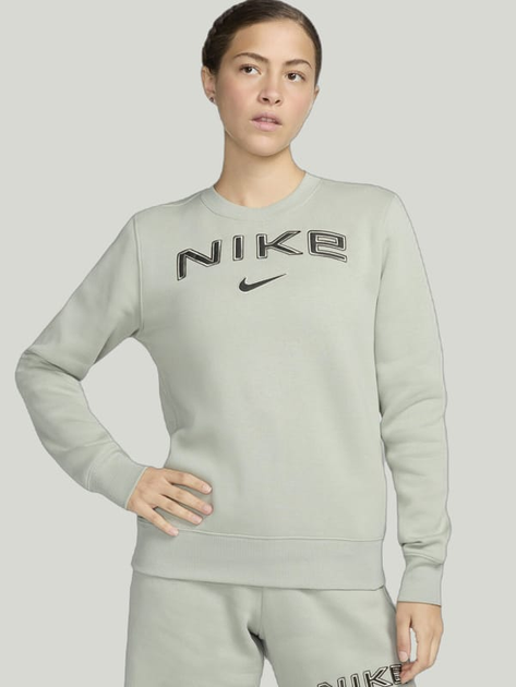 Світшот на флісі жіночий Nike W Nsw Phnx Flc Std Logo Crew HM9754-370 XS Зелений від Rozetka на платформі USKIDKA Акція на Світшот на флісі жіночий Nike W Nsw Phnx Flc Std Logo Crew HM9754-370 XS Зелений від Rozetka