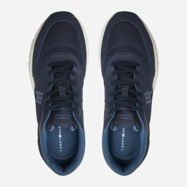 Чоловічі кросівки Tommy Hilfiger FM0FM05062DW5 46 Блакитні (8720636823713) - зображення 4
