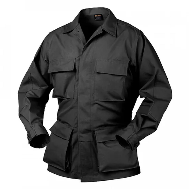 Кітель BDU Cotton Ripstop Чорний S (H41190-01/SR) - зображення 1