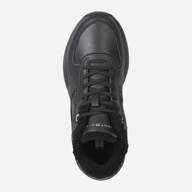 Sneakersy damskie ocieplane Tommy Hilfiger FW0FW08125BDS 37 Czarne (8720637449271) - obraz 4
