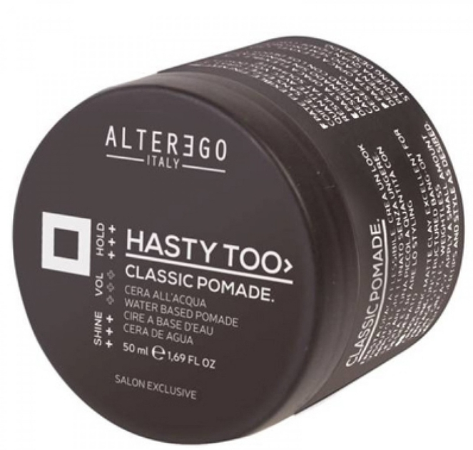 Помада для волос на водной основе - Alter Ego Hasty Too Classic Pomade 50ml (301349-193658) - изображение 1