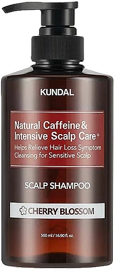 Шампунь для волос - Kundal Anti-Hair Loss& Scalp Care Scalp Shampoo Cherry Blossom 500ml (980369-15393012) - Фото 1 Шампунь для волос - Kundal Anti-Hair Loss& Scalp Care Scalp Shampoo Cherry Blossom 500ml (980369-15393012) - изображение 1