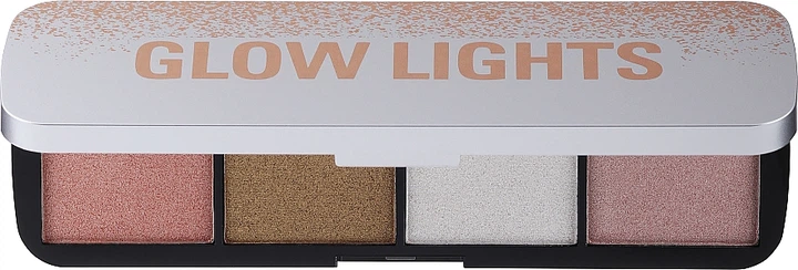 Палитра хайлайтеров - Revolution Glow Lights Highlighter 4x2.4g (4 x 2.4 g) (1133951-12630930) - Фото 1 Палитра хайлайтеров - Revolution Glow Lights Highlighter 4x2.4g (4 x 2.4 g) (1133951-12630930) - изображение 1