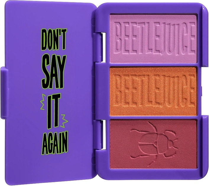 Палетка рум'ян - NYX Professional Makeup Beetlejuice Passport Afterlife Republic Of All Souls Cheek Palette (1385235-19011627) - Фото 1 Палетка рум'ян - NYX Professional Makeup Beetlejuice Passport Afterlife Republic Of All Souls Cheek Palette (1385235-19011627) - зображення 1