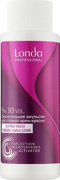Окислювальна емульсія для стійкої крем-фарби 9% - Londa Professional Londacolor Permanent Cream 1000ml (234817-94374) - Фото 3 Окислювальна емульсія для стійкої крем-фарби 9% - Londa Professional Londacolor Permanent Cream 1000ml (234817-94374) - изображение 3