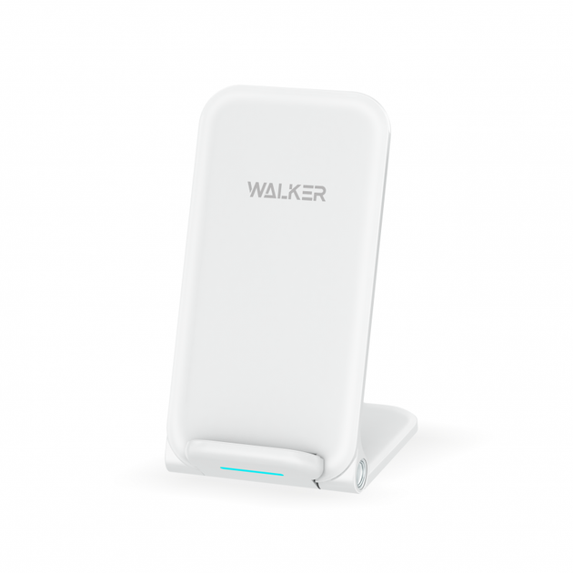 Бездротовий зарядний пристрій WALKER WH-52 15W white - зображення 8