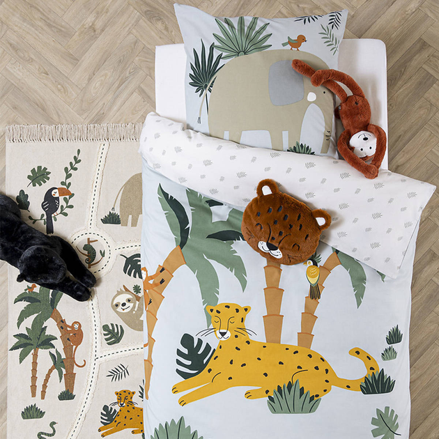 Килимок дитячий Atmosphera For Kids Джунглі 150 x 100 см (3560232574191) - зображення 4