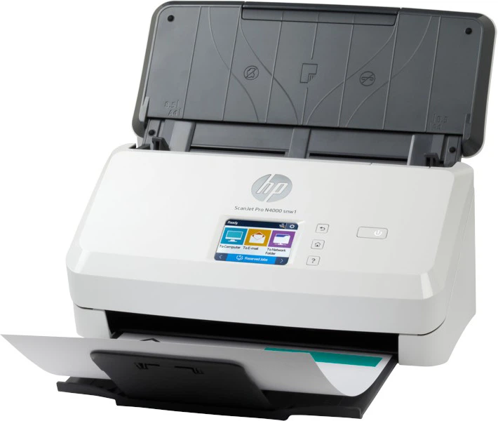 Skaner HP ScanJet Pro N4000 SNW1 (6FW08A) - Zdjęcie 3 Skaner HP ScanJet Pro N4000 SNW1 (6FW08A) - obraz 3
