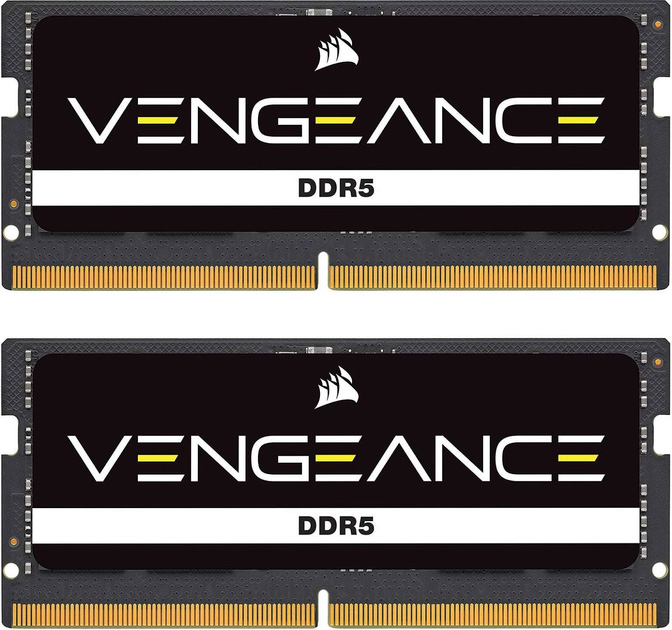 Pamięć RAM Corsair SODIMM DDR5-5600 65536MB PC5-44800 (Kit of 2x32768) Vengeance (CMSX64GX5M2A5600C48) - obraz 1