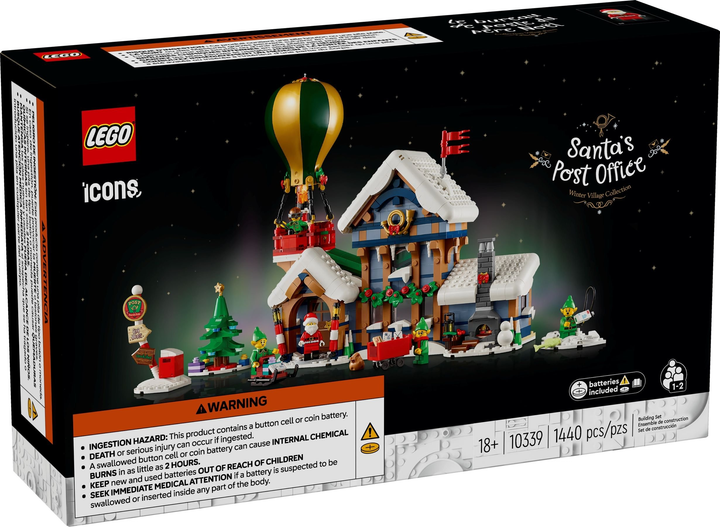 Конструктор LEGO Ideas Пошта Діда Мороза 1440 елементів (10339) - зображення 11