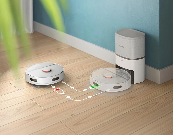 Робот-пылесос PHILIPS серии 3000 XU3110/02 - Фото 9 Робот-пылесос PHILIPS серии 3000 XU3110/02 - изображение 9