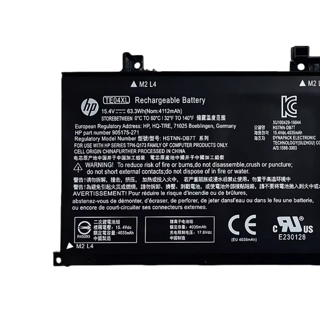 Батарея для ноутбука HP Omen 15-AX Pavilion 15-BC - TE04XL - изображение 3