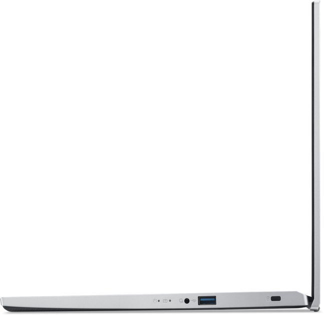 Ноутбук Acer Aspire 3 A315-59 15.6" FHD IPS, Intel i7-1255U, 16GB, F512GB, UMA, Lin, сріблястий - изображение 5