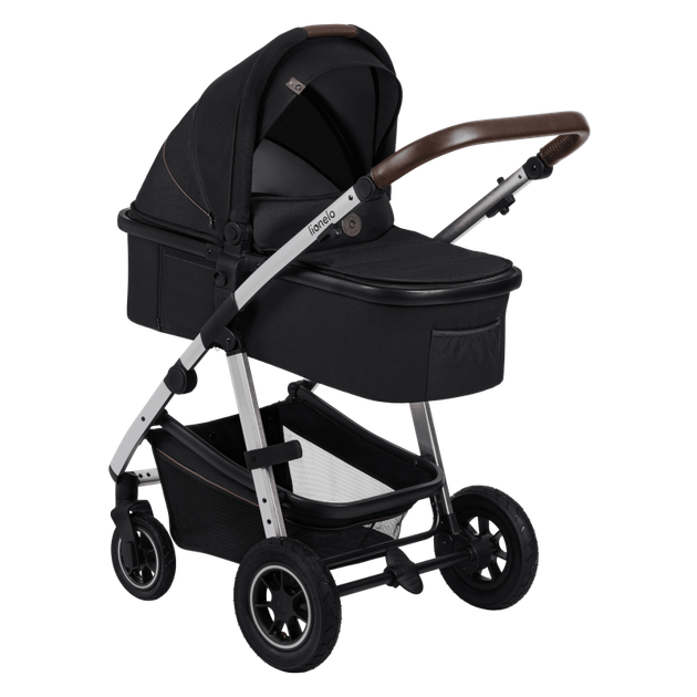 Універсальний візочок 3 в 1 Lionelo AMBER BLACK SILVER - зображення 3