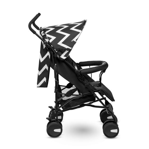 Прогулочная коляска Lionelo ELIA OSLO BLACK/WHITE - изображение 5