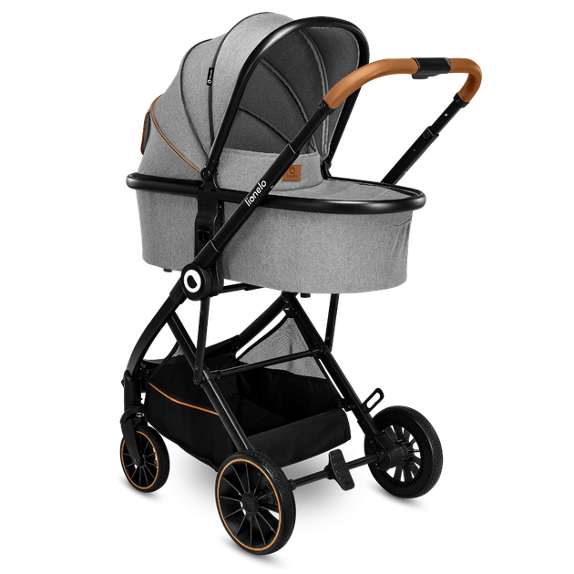 Универсальная коляска 2 в 1 Lionelo LAYLA 2IN1 GREY STONE - изображение 4
