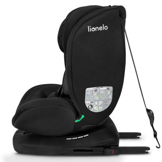 Детское автокресло Lionelo BASTIAAN I-SIZE BLACK CARBON - изображение 3