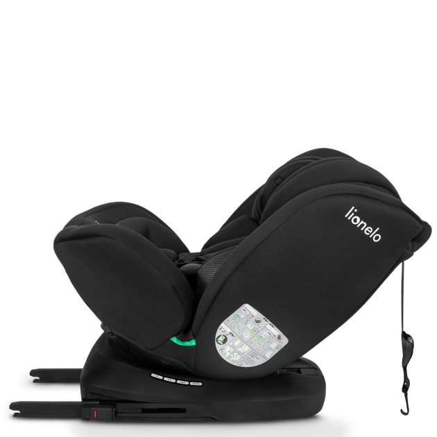 Детское автокресло Lionelo BASTIAAN I-SIZE BLACK CARBON - изображение 4