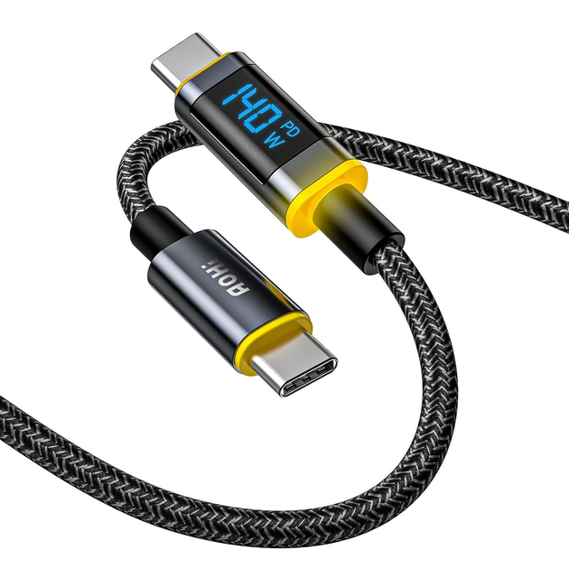 Кабель Xiaomi Aohi Olympian Charging Cable Type-C to Type-C 140W 1.2m ...