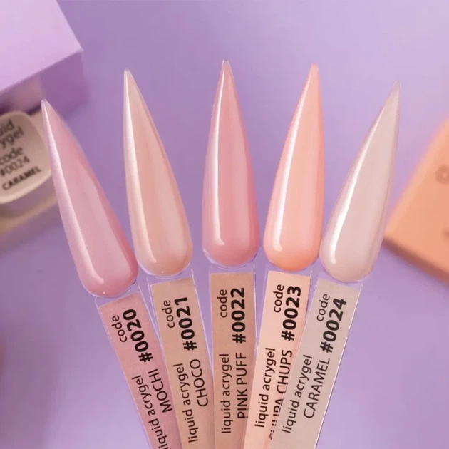 Акригель рідкий DNKa Liquid Acrygel №0024 Caramel 12 мл - зображення 2