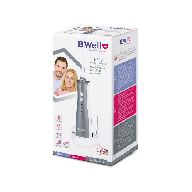Портативный ирригатор для полости рта TH-912 B.Well - изображение 7