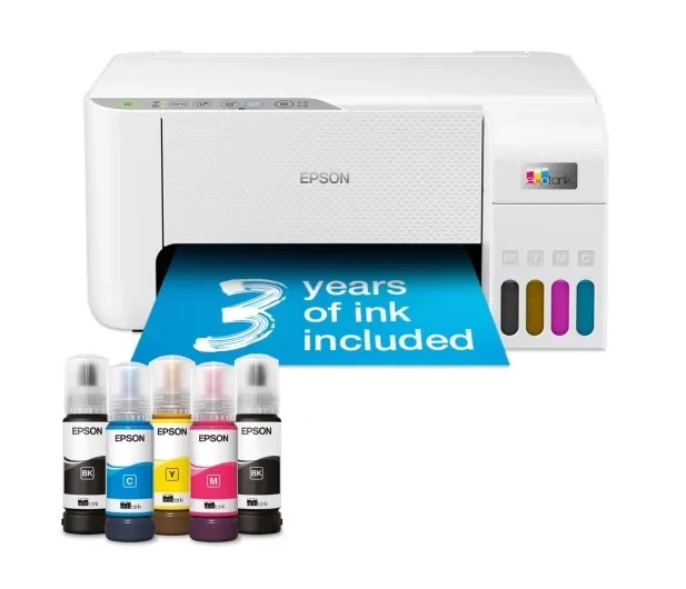 Багатофункціональний Пристрій Epson EcoTank L3276 WiFi (C11CJ67436) білий - изображение 2