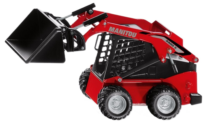 Будівельна машина Siku Manitou 3300V з бортовим навантажувачем (4006874030491) - зображення 1