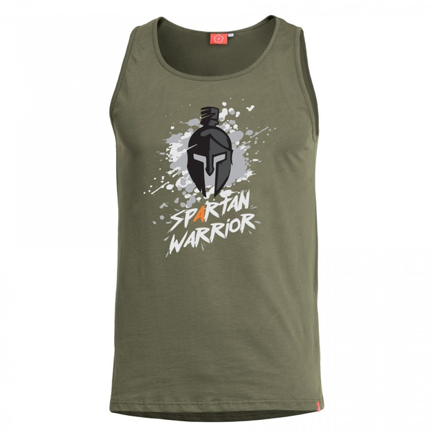 Майка Pentagon Astir "Spartan Warrior" T-Shirt Олива S - зображення 1