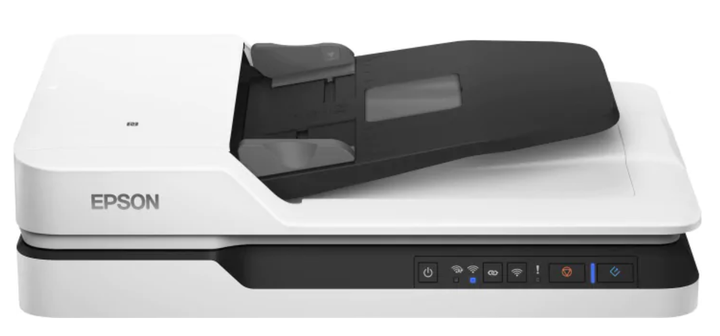 Сканер A4 Epson WorkForce DS-1660W планшетный 600x600 dpi (B11B244401) - Фото 1 Сканер A4 Epson WorkForce DS-1660W планшетный 600x600 dpi (B11B244401) - изображение 1