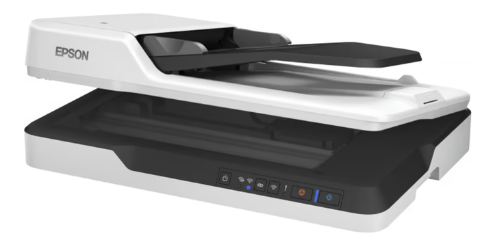 Сканер A4 Epson WorkForce DS-1660W планшетный 600x600 dpi (B11B244401) - Фото 3 Сканер A4 Epson WorkForce DS-1660W планшетный 600x600 dpi (B11B244401) - изображение 3