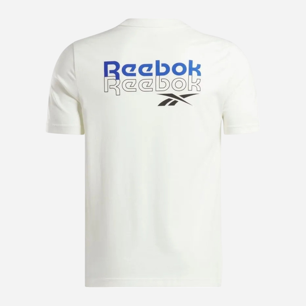 Футболка бавовняна чоловіча Reebok Ri Brand Proud Gfx Ss Tee 100208575 L Молочна (1200143796368) - зображення 2