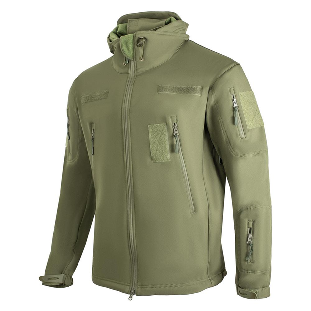 Куртка Vik-Tailor SoftShell Olive 2XL - зображення 1