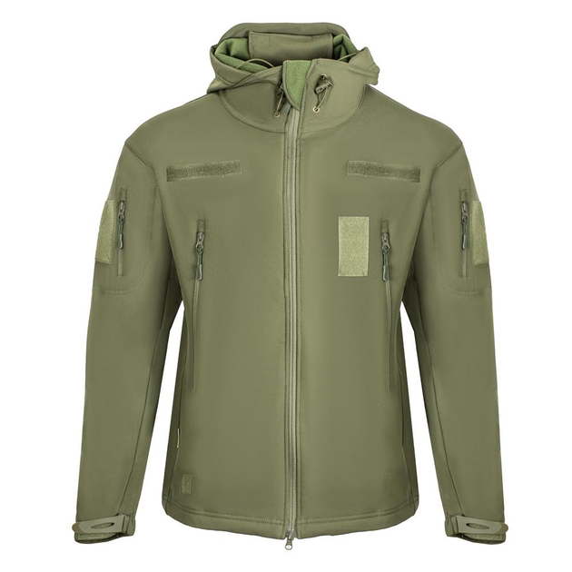 Куртка Vik-Tailor SoftShell Olive 2XL - зображення 2