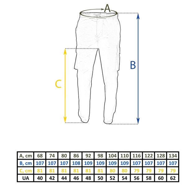 Штани Джогери Ріп-Стоп ММ-14 (піксель ЗСУ) 56 - зображення 2