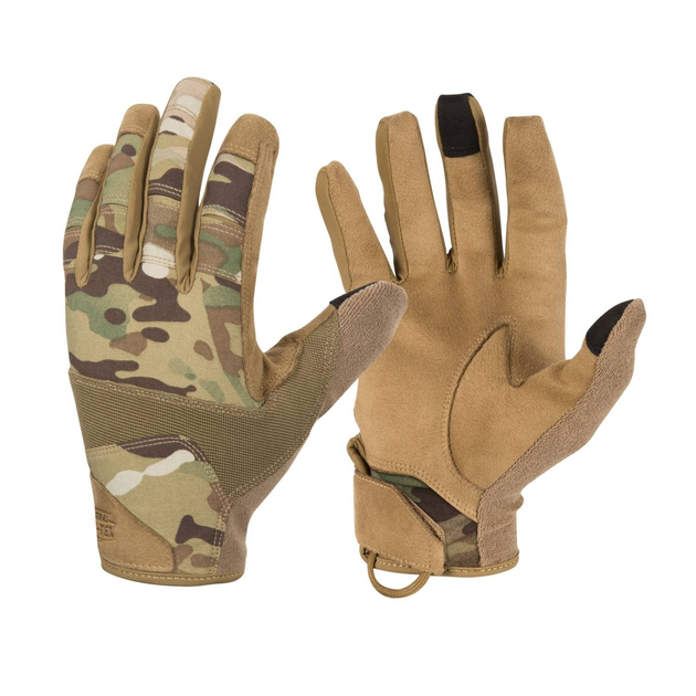 Рукавиці тактичні Helikon-Tex Range Tactical Gloves Multicam/Coyote XXL - зображення 1